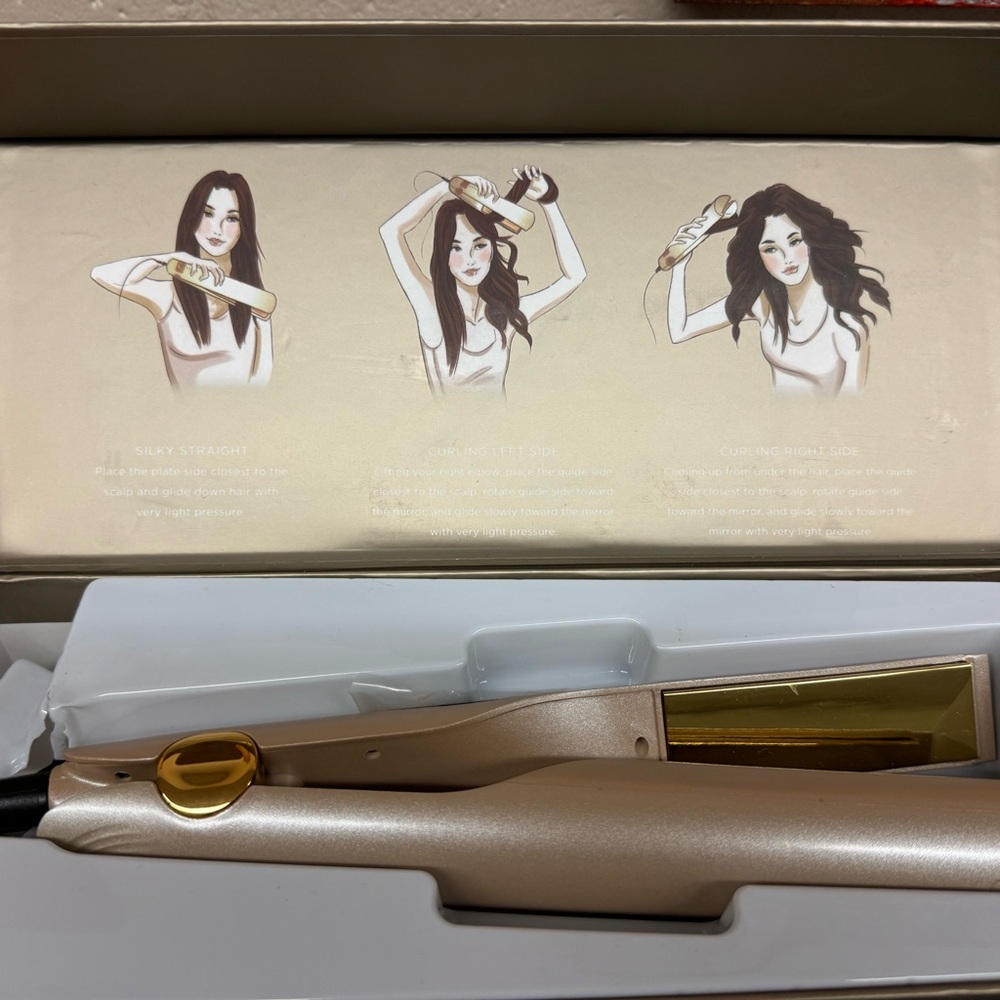 Gold Hair Straightener